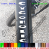 CYCOHOLIC Cycling Down Tube Seat Fork Frame Decal Cycling Bicycle Cyclist Bike