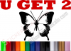 Butterfly Decal