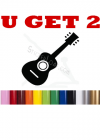 Acoustic Guitar Decal