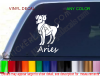 Zodiac Astrology Sign Decal - Aries