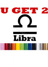 Zodiac/Astrology Sign Decal - Libra