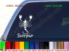 Zodiac/Astrology Sign Decal - Scorpio