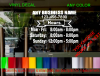 Storefront Window Decal w/Custom Hours