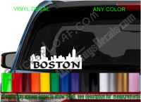 Skyline/Cityscape Decal - Boston