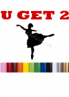 Ballerina/Ballet Decal